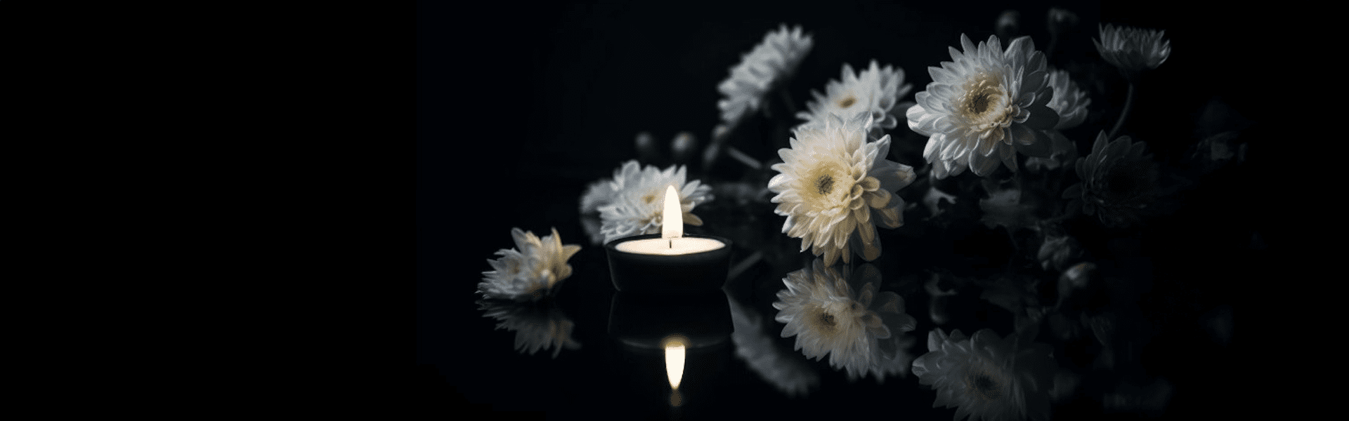 Composition fleur de deuil à Èze - AU PAILLON FLEURI